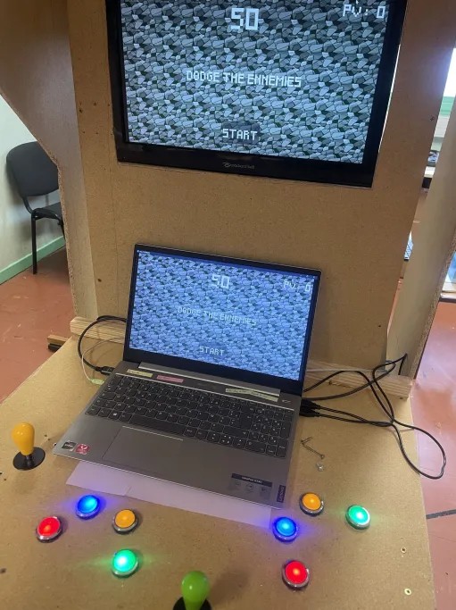 Aperçu du projet Borne d’arcade
