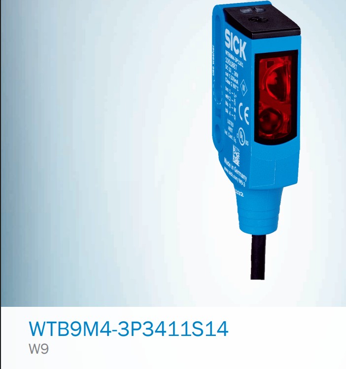 Capteur photoélectrique SICK retenu